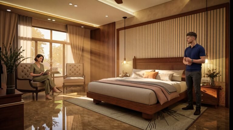 Yantram Studio Interior render
