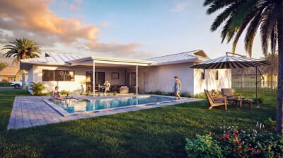 exterior rendering 3d new york